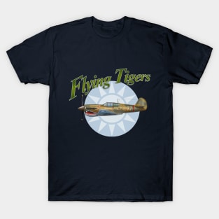 Flying Tigers P-40C T-Shirt